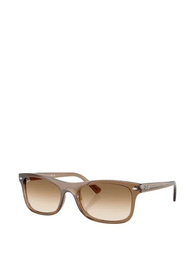 Ray Ban Rectangle-frame Sunglasses In Pattern