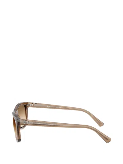 Ray Ban Rectangle-frame Sunglasses In Pattern