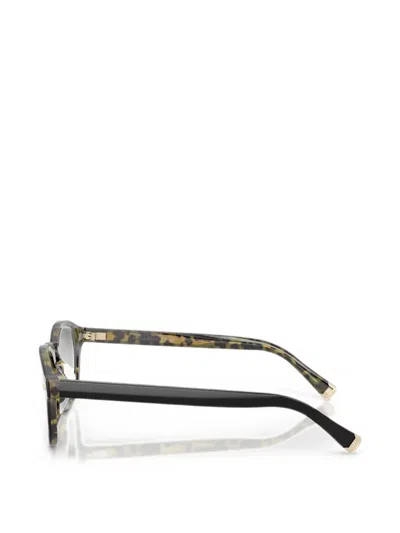 Brunello Cucinelli Geometric-frame Glasses In Pattern