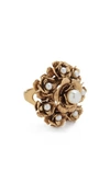 MARC JACOBS Large Flower Cocktail Ring