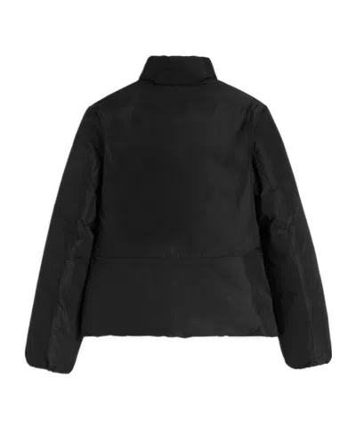 Jil Sander Logo-print Down Jacket In Black