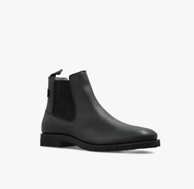 Allsaints Chelsea Boots With Pull Tabs In Silver