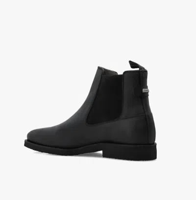 Allsaints Chelsea Boots With Pull Tabs In Silver