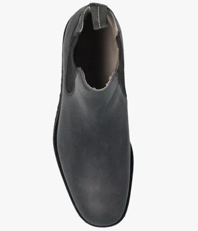 Allsaints Chelsea Boots With Pull Tabs In Silver