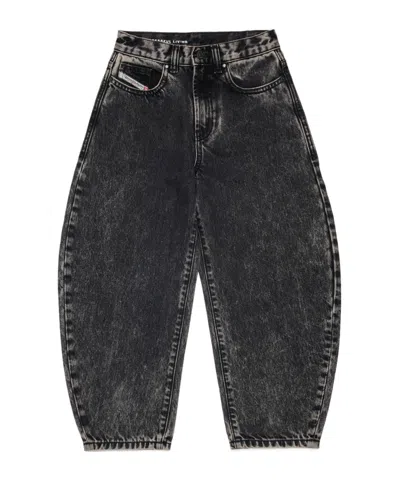 Diesel D-milty Washed-effect Jeans In Multi