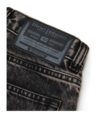Diesel D-milty Washed-effect Jeans In Multi