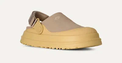 Ugg Goldenglow Suede Clogs In Brown