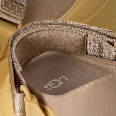 Ugg Goldenglow Suede Clogs In Brown