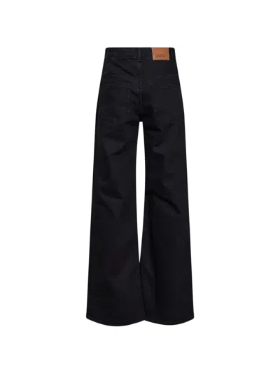 Isabel Marant Étoile Lemony-gz Straight-leg Jeans In Black
