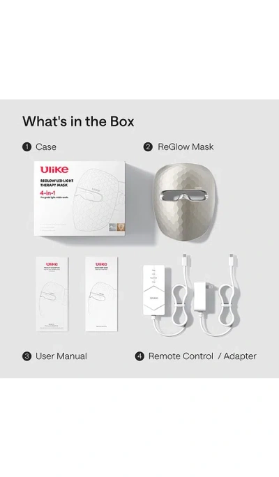 Ulike Reglow Led Light Therapy Mask In Gray