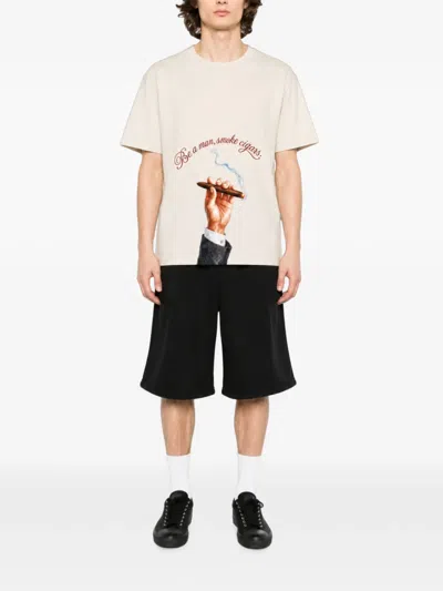 Melt Graphic-print T-shirt In Neutral