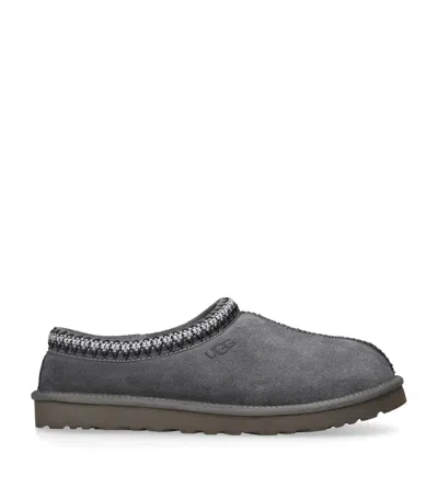 Ugg M Tasman Dark Grey Slipper In Gray