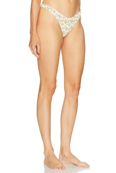 Elce Sloan Bikini Bottom In Fleur
