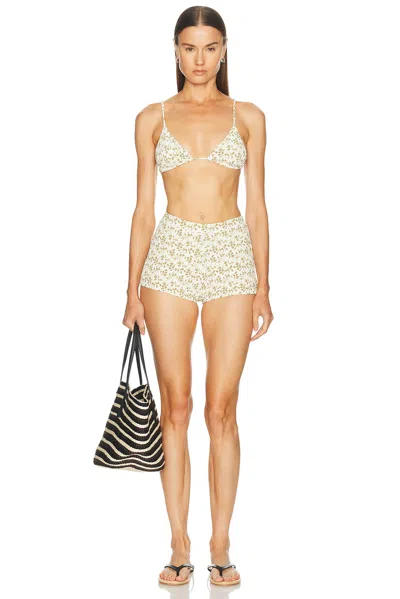 Elce Sloan Bikini Bottom In Fleur