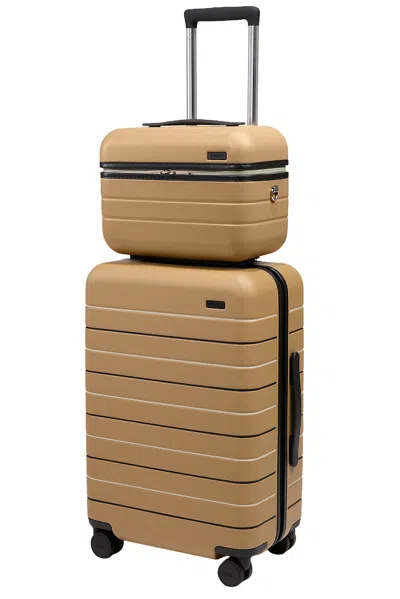 Away The Train Case In Tide Line Stripe