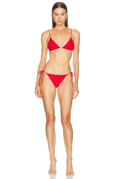 Elce Alba Bikini Bottom In Red