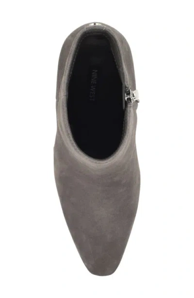 Nine West Reraye Bootie In Gray
