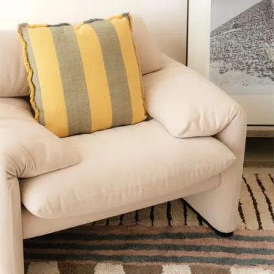 Lorena Canals Handloom Rectangular Cushion In Multi