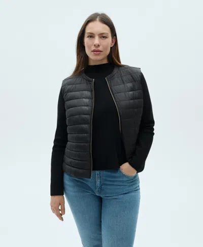Mango Women's Quilted Vest In Multi