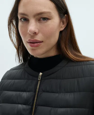 Mango Women's Quilted Vest In Multi