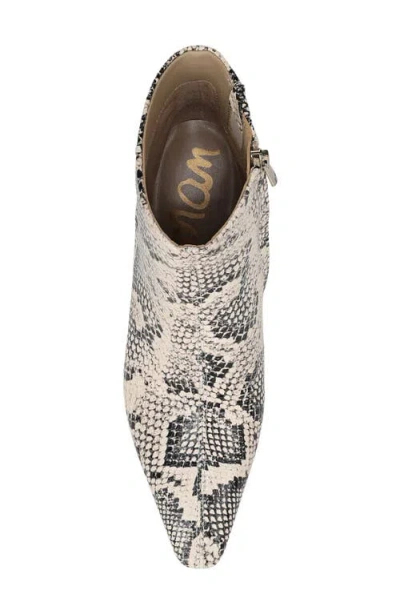 Sam Edelman Saige Bootie In Animal Print