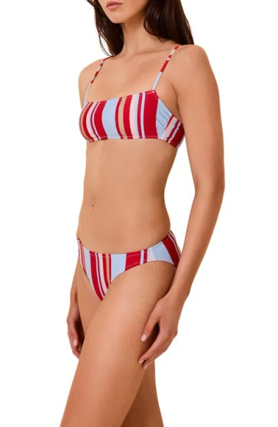 Solid & Striped The Daniela Bikini Top In Multi