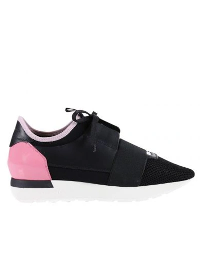 Shop Balenciaga Sneakers Shoes Women  In Black