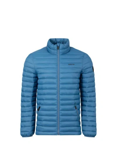 Weird Fish Crantock Showerproof Padded Jacket In Blue