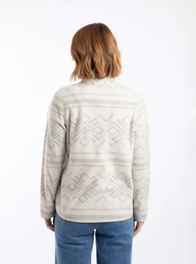 Weird Fish Amy Microfleece Sweatshirt In Blue