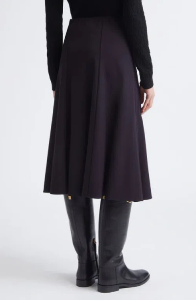 Eleventy Panel Skirt In Blue