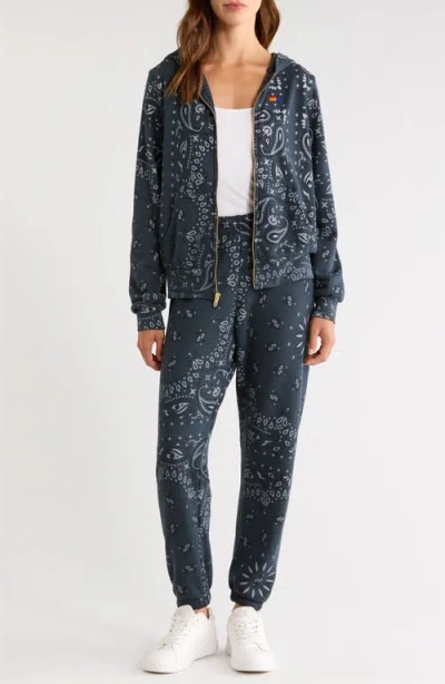 Aviator Nation Bandana Pull On Sweatpants In Black