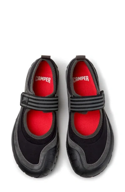 Camper Peu Path Leather Mary Jane In Black