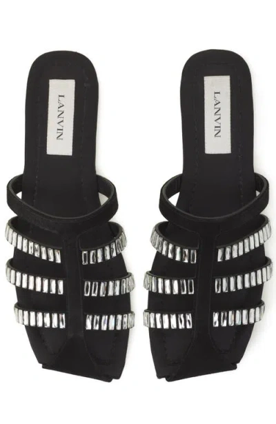 Lanvin Celeste Sandals In Black