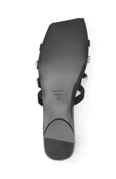 Lanvin Celeste Sandals In Black