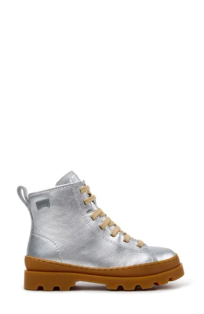 Camper Kids' Brutus Boot In Silver