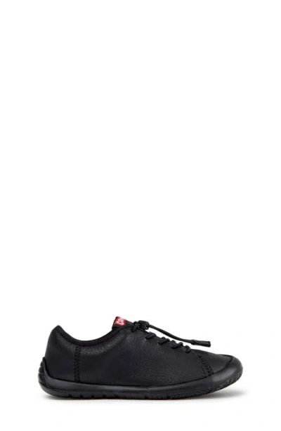 Camper Peu Path Leather Sneaker In Black