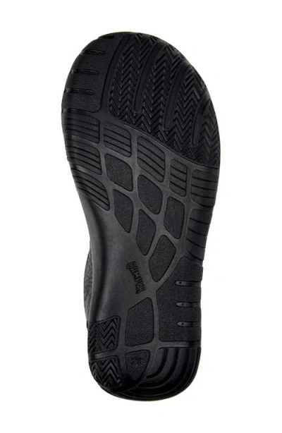 Camper Peu Path Leather Sneaker In Black