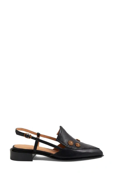 Django & Juliette Django And Juliette Elonsos Backstrap Flat In Black