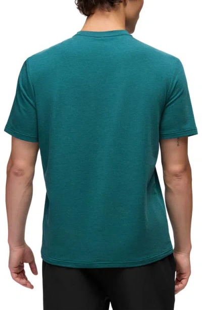 Prana Tolmie Tech Performance T-shirt In Blue
