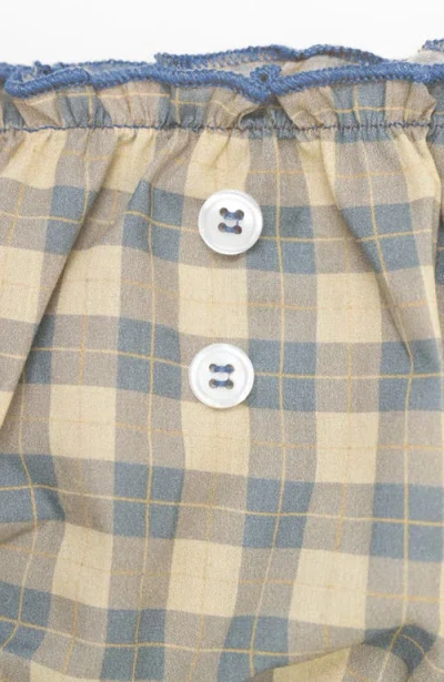 Oddli Plaid Bloomers In Multi