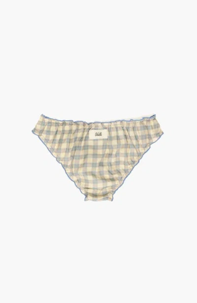 Oddli Plaid Bloomers In Multi