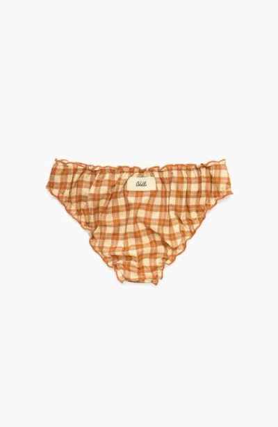 Oddli Plaid Bloomers In Multi