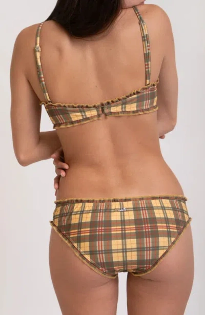 Oddli Bralette Bikini Top In Multi