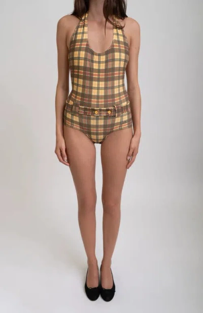 Oddli Halter One Piece In Multi