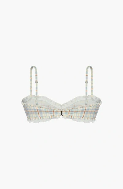 Oddli Bralette Bikini Top In Multi