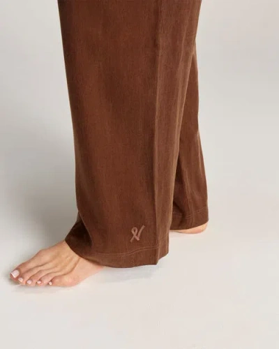 Nudea Eco-luxe Drawstring Pant In Brown