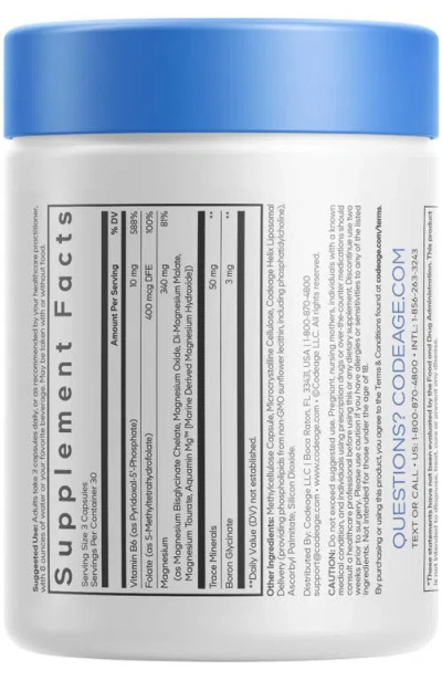 Codeage Liposomal Multi Magnesium+ In Transparent