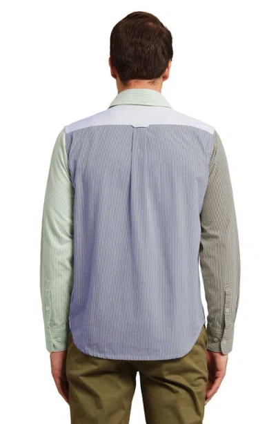 Members Only Button Up Shirt In Blue