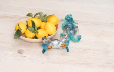 Beachcombers Blue Crab Salt & Pepper Shaker Set In Multi