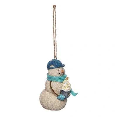 Beachcombers Sandman Dude Tree Ornament In Blue